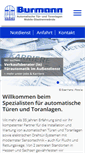 Mobile Screenshot of burmann.de